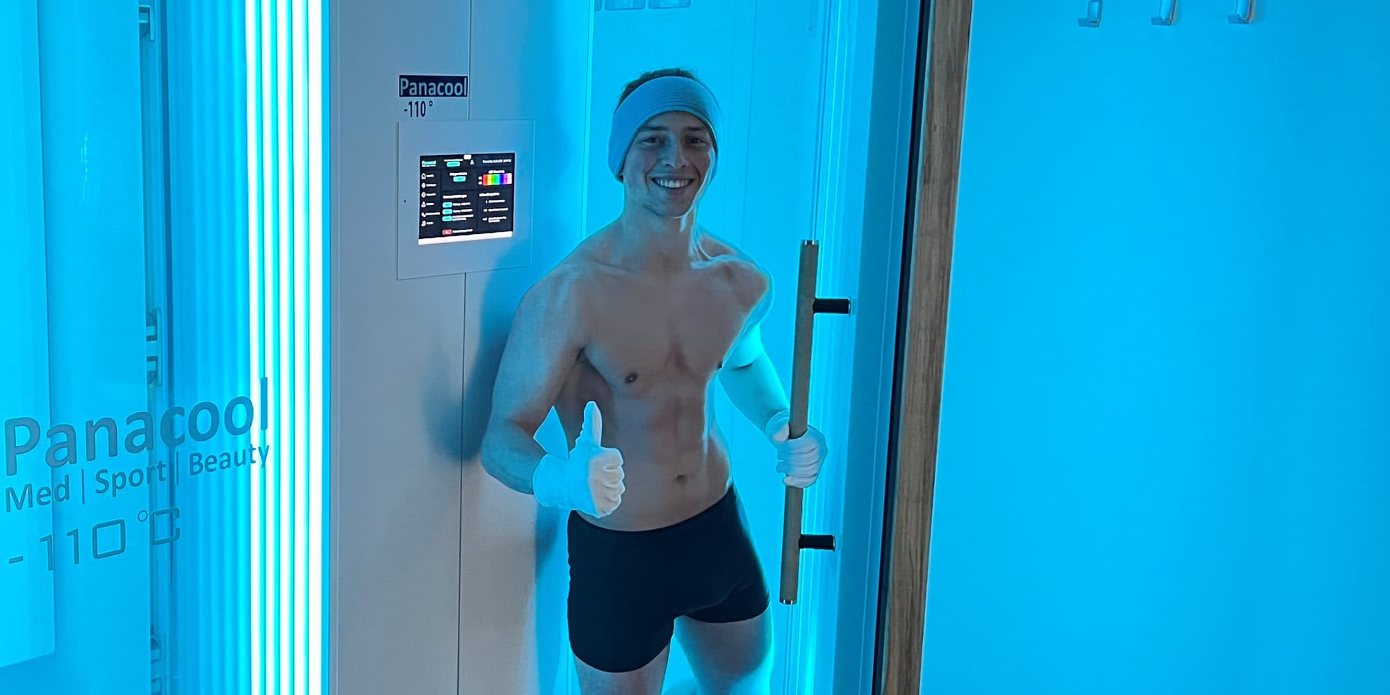 Cryo chamber −110 °C at the Vital Lounge